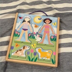 Melissa & Doug Sunny Day Dress-Up Puzzle